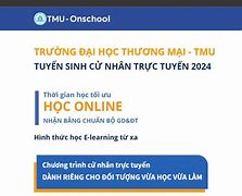 Chương Trình Học Marketing Số Tmu 2024 Pdf دانلود