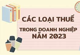 Thuế Doanh Nghiệp Việt Nam 2023